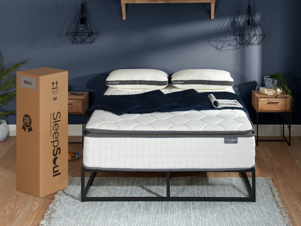 Sleepsoul Bliss Mattress - 800 Pocket Spring 2cm of Memory Foam (Medium)