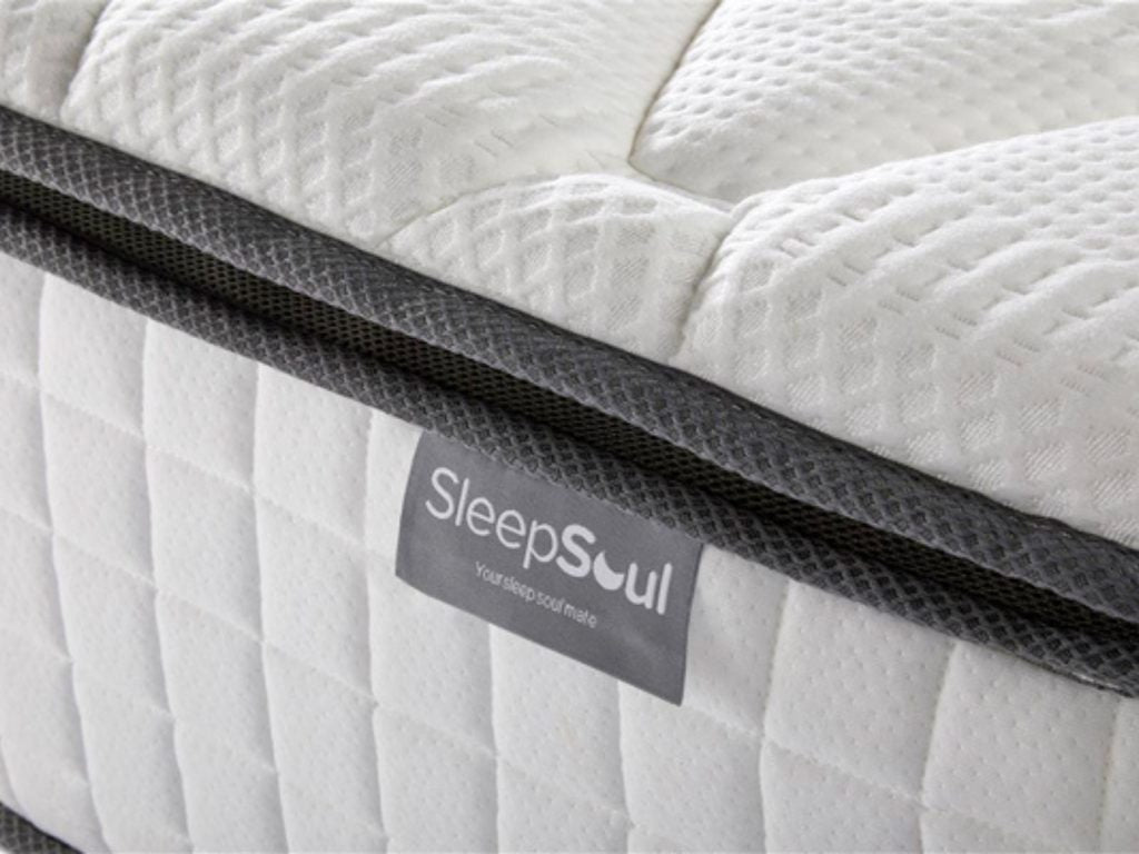 Sleepsoul Bliss Mattress - 800 Pocket Spring 2cm of Memory Foam (Medium)