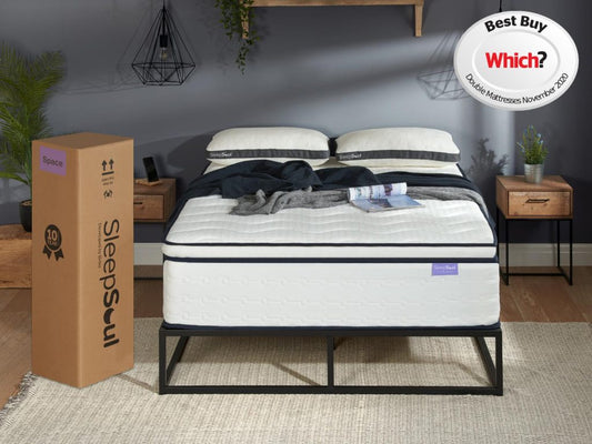 SleepSoul Space Pocket Spring 2000 Mattress Between Medium and Firm