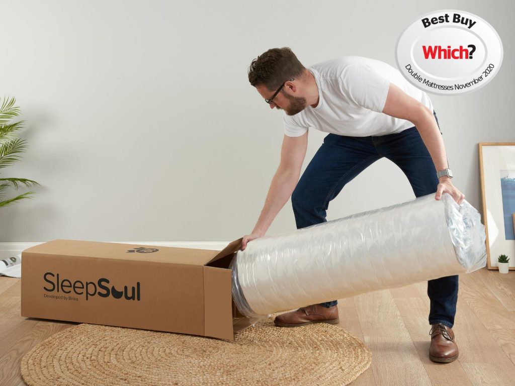 SleepSoul Space Pocket Spring 2000 Mattress Between Medium and Firm