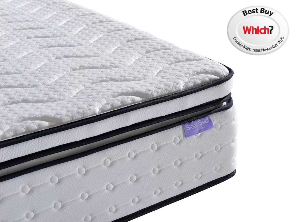 SleepSoul Space Pocket Spring 2000 Mattress Between Medium and Firm