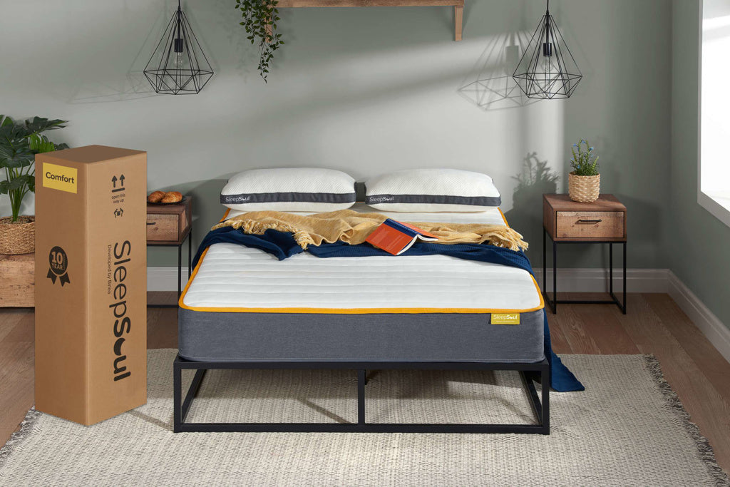 SleepSoul Comfort Pocket Sprung Mattress Between Medium and Firm